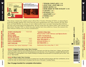 Coltrane, John – Tenor Conclave | 8436028698776 | extra productbeeld
