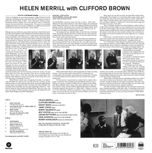 Merrill, Helen – With Clifford Brown | 8436028698936 | extra productbeeld