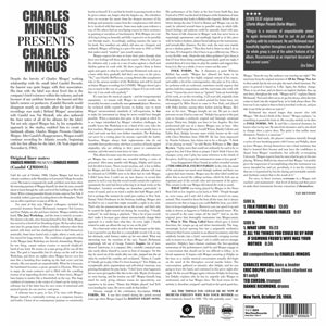 Mingus, Charles – Presents Charles Mingus | 8436028699926 | extra productbeeld