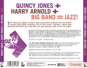 Jones, Quincy – Big Band = Jazz! | 8436539311362 | extra productbeeld