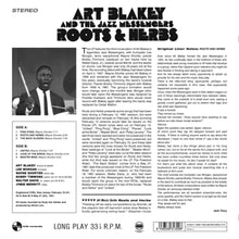 Art Blakey & the Jazz Messengers – Roots and Herbs | 8436539313298 | extra productbeeld