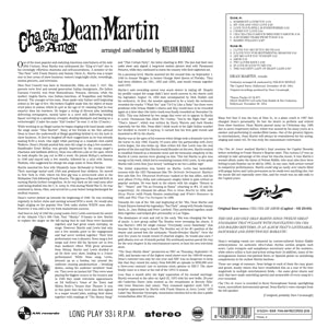 Martin, Dean – Cha Cha De Amor | 8436539313526 | extra productbeeld