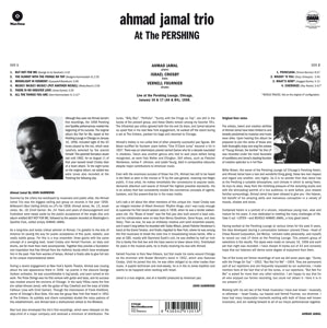 Ahmad Jamal Trio – But Not For Me / Live At the Pershing Lounge 1958 | 8436542010016 | extra productbeeld
