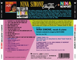 Simone, Nina – Sings Ellington + At Newport | 8436542010122 | extra productbeeld