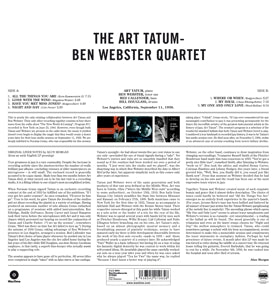 Tatum, Art & Ben Webster – Quartet | 8436542010658 | extra productbeeld