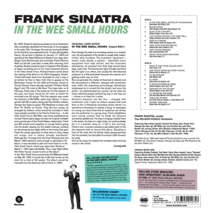 Sinatra, Frank – In the Wee Small Hours | 8436542010757 | extra productbeeld
