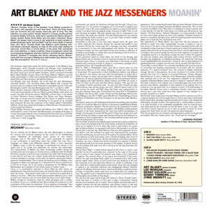 Art Blakey & the Jazz Messengers – Moanin' | 8436542011112 | extra productbeeld