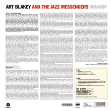 Art Blakey & the Jazz Messengers – Moanin' | 8436542011112 | extra productbeeld