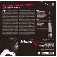 Washington, Dinah & Clifford Brown – Dinah's Jams | 8436542011129 | extra productbeeld