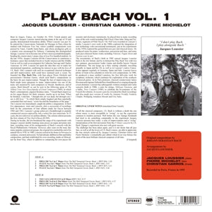 Loussier, Jacques – Play Bach Vol.1 | 8436542011587 | extra productbeeld