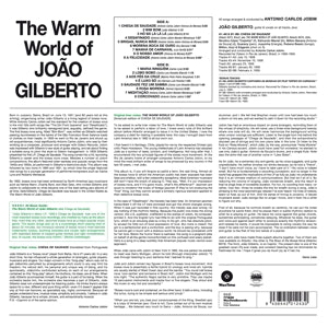 Gilberto, Joao – Warm World | 8436542012430 | extra productbeeld