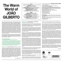 Gilberto, Joao – Warm World | 8436542012430 | extra productbeeld