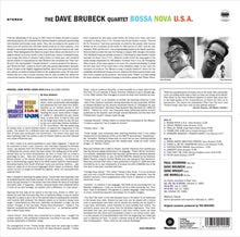 Brubeck, Dave Quartet, the – Bossa Nova Usa | 8436542012454 | extra productbeeld