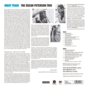 Peterson, Oscar – Night Train | 8436542012478 | extra productbeeld