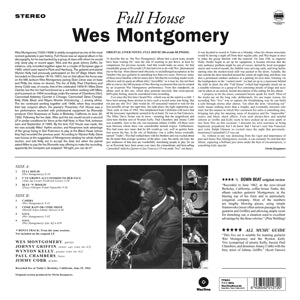 Montgomery, Wes – Full House + 1 | 8436542012720 | extra productbeeld