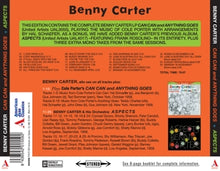 Carter, Benny – Can Can and Anything Goes/Aspects | 8436542015592 | extra productbeeld