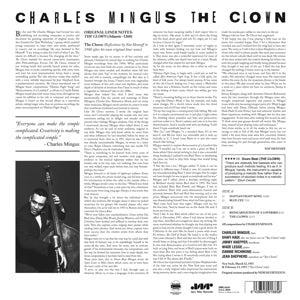 Mingus, Charles – The Clown | 8436542016858 | extra productbeeld