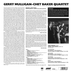 Mulligan, Gerry & Chet Baker – Quartet | 8436542016865 | extra productbeeld