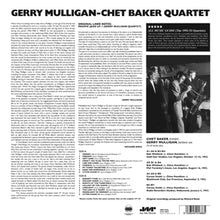 Mulligan, Gerry & Chet Baker – Quartet | 8436542016865 | extra productbeeld