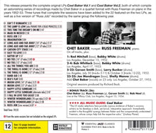 Chet Baker Quartet – Cool Baker Vol. 1 & 2 | 8436542017138 | extra productbeeld
