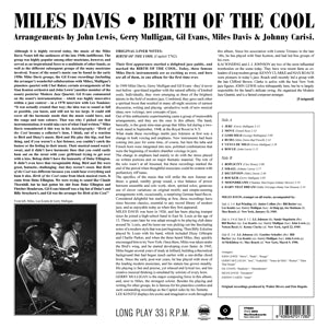 Davis, Miles – Birth of the Cool | 8436542017282 | extra productbeeld