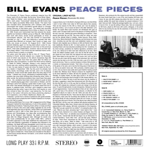 Evans, Bill – Peace Pieces | 8436542017336 | extra productbeeld