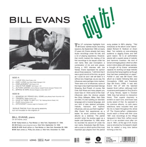 Evans, Bill – Dig It! | 8436542018432 | extra productbeeld