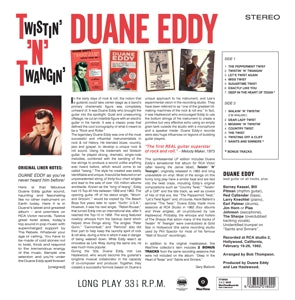 Eddy, Duane – Twistin' N' Twangin' | 8436542018555 | extra productbeeld