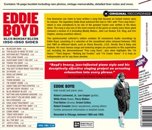 Boyd, Eddie – Blue Monday Blues 1950-1960 Sides | 8436542019699 | extra productbeeld
