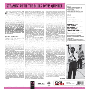 Davis, Miles – Steamin' With the Miles Davis Quintet | 8436544170077 | extra productbeeld