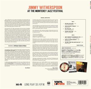 Witherspoon, Jimmy Feat. Hal Singer – At the Monterey Jazz Festival | 8436544170909 | extra productbeeld