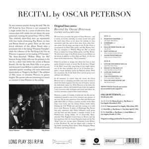 Oscar Peterson – Recital By | 8436559461979 | extra productbeeld