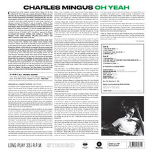 Mingus, Charles – Oh Yeah | 8436559462310 | extra productbeeld