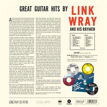 Wray, Link & His Raymen – Great Guitar Hits By Link Wray and His Wraymen | 8436559462761 | extra productbeeld