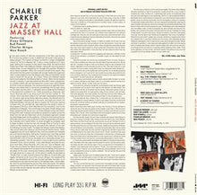 Parker, Charlie – Jazz At Massey Hall | 8436559463331 | extra productbeeld