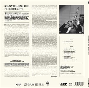 Rollins, Sonny -Trio- – Freedom Suite | 8436559463348 | extra productbeeld