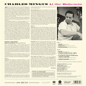 Mingus, Charles – At the Bohemia | 8436559463447 | extra productbeeld