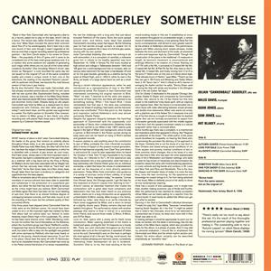 Adderley, Cannonball – Somethin' Else | 8436559463812 | extra productbeeld