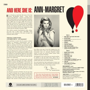 Ann-Margret – And There She is | 8436559464789 | extra productbeeld