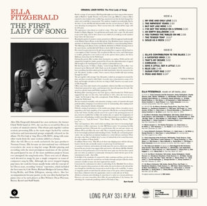Fitzgerald, Ella – First Lady of Song | 8436559465670 | extra productbeeld