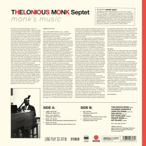 Thelonious Monk Septet – Monk's Music | 8436559466035 | extra productbeeld