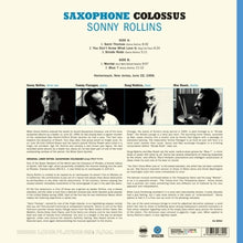 Rollins, Sonny – Saxophone Colossus | 8436559466202 | extra productbeeld