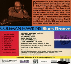 Hawkins, Coleman – Blues Groove | 8436559467568 | extra productbeeld