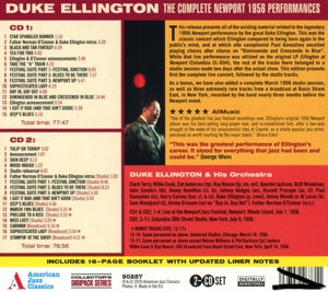 Ellington, Duke – Complete Newport 1956 Performances | 8436559467711 | extra productbeeld