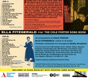 Fitzgerald, Ella – Sings the Cole Porter Songbook | 8436559467728 | extra productbeeld