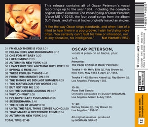 Oscar Peterson – Vocal Styling of | 8436559468855 | extra productbeeld