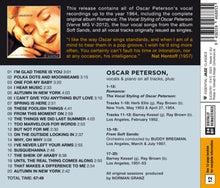 Oscar Peterson – Vocal Styling of | 8436559468855 | extra productbeeld