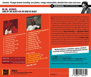 King, B.B. – King of the Blues + My Kind of Blues | 8436559469722 | extra productbeeld