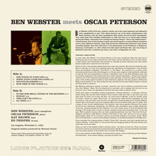 Webster, Ben – Meets Oscar Peterson | 8436559469890 | extra productbeeld