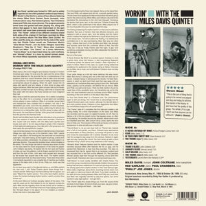 Davis, Miles – Workin' With | 8436559469982 | extra productbeeld